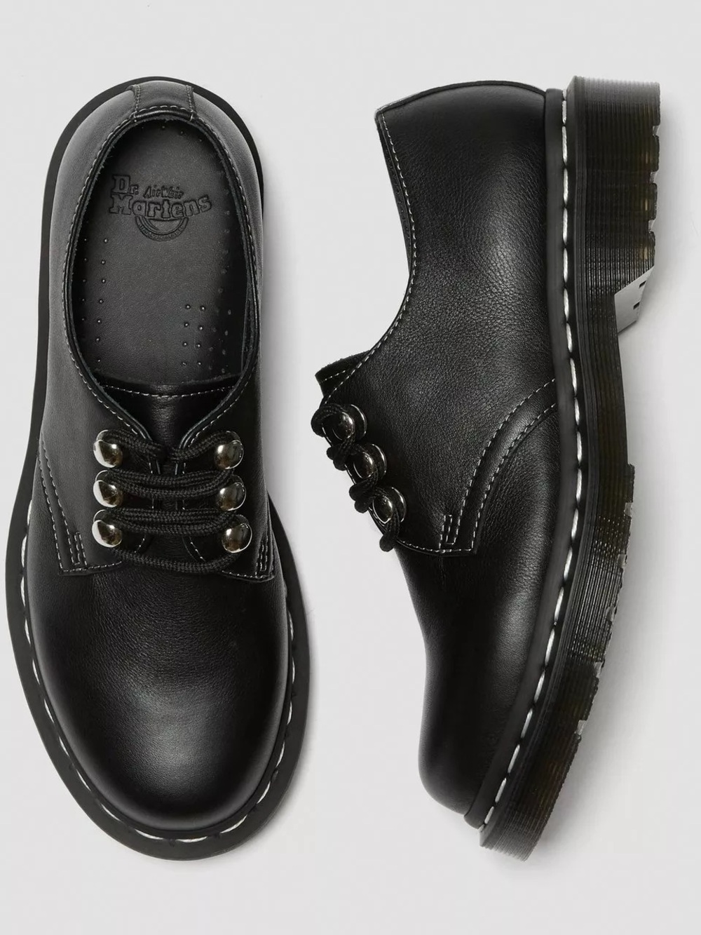 Dr. Martens Black 1461 HDW oxfords leather women’s